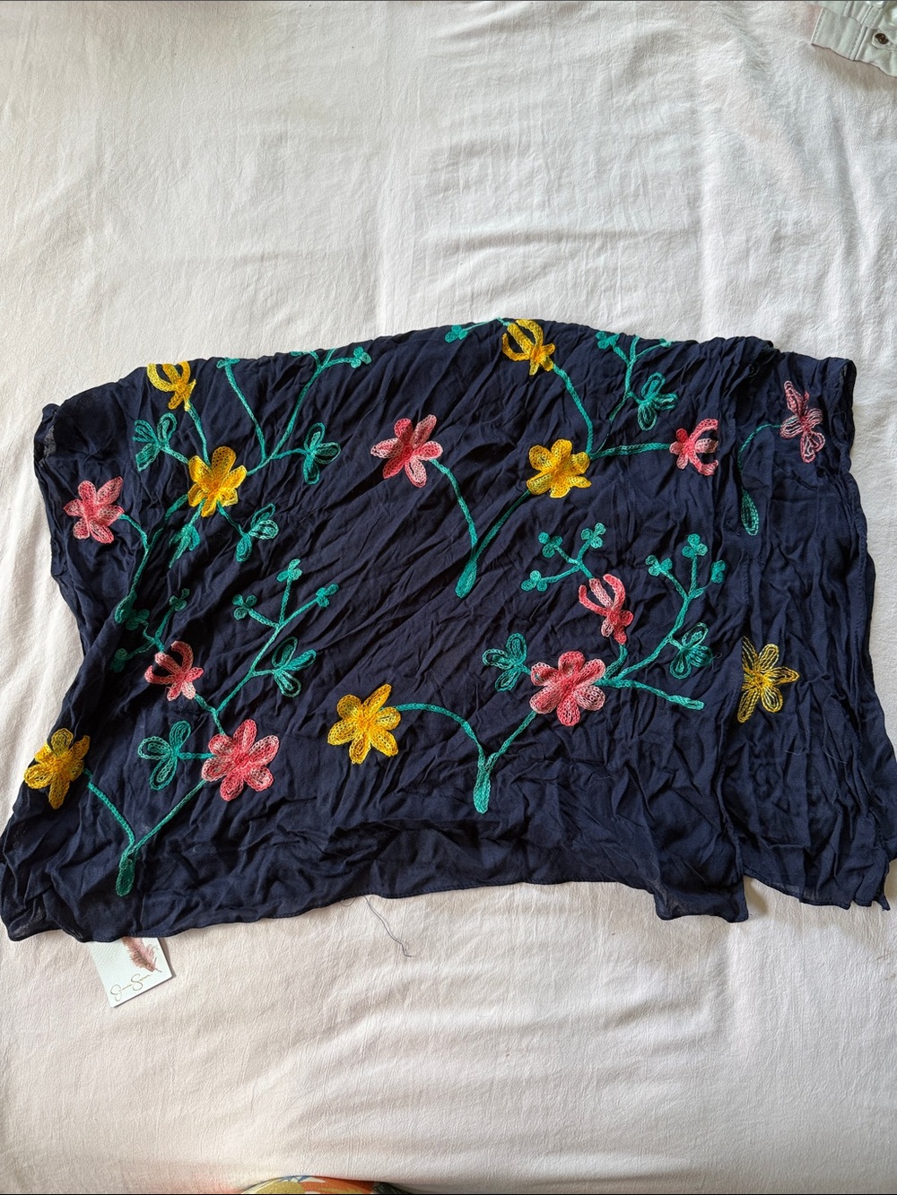 Jessica Simpson Embroidered Scarf